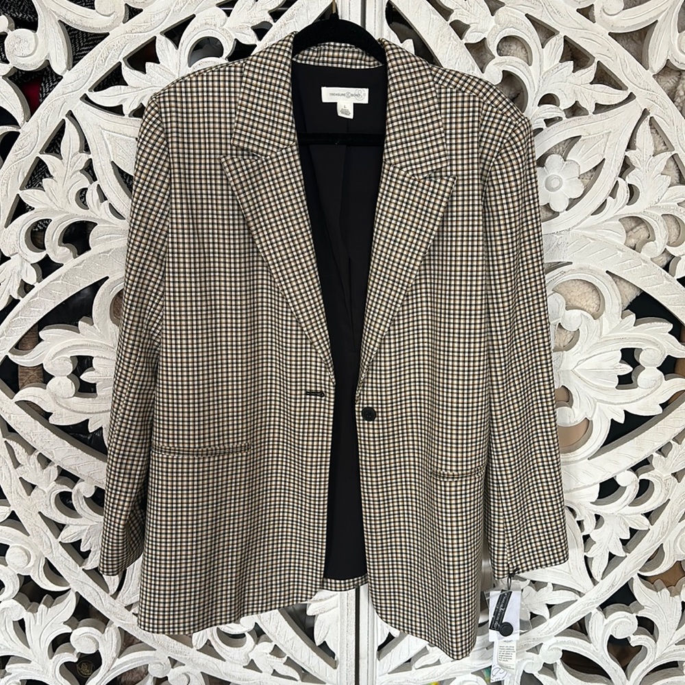 Plaid jacket
